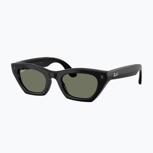 Kamerás szemüveg Ray-Ban Meta Zena shiny black/g15 green polar
