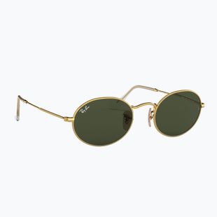 Napszemüveg Ray-Ban Oval arista gold/green g-15