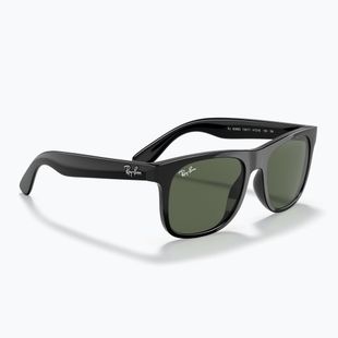 Gyerek napszemüveg Ray-Ban Justin black/dark green