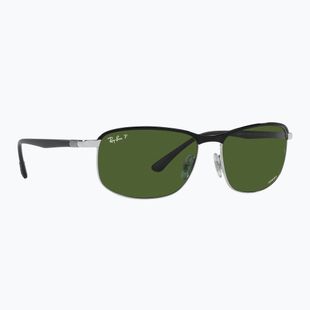 Napszemüveg Ray-Ban Rb3671 Polarized+ Lenses black silver/dark green polarized+