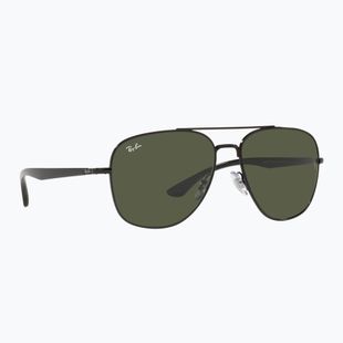 Napszemüveg Ray-Ban RB3683 black/green g-15