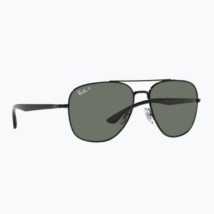Napszemüveg Ray-Ban RB3683 black/green g-15 polarized
