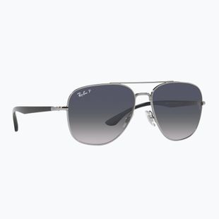 Napszemüveg Ray-Ban RB3683 brass/blue grey polarized