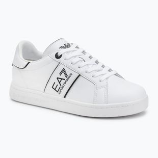 EA7 Emporio Armani Classic Logo fehér/fekete cipők