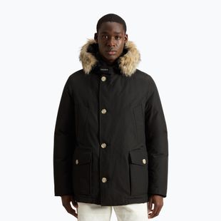 Férfi dzseki Woolrich Arctic Detachable Fur Anorak black