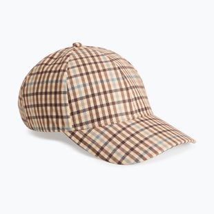 Női baseballsapka Woolrich Check Baseball Cap beige check