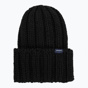 Női téli sapka Woolrich Chunky Beanie 2026 black