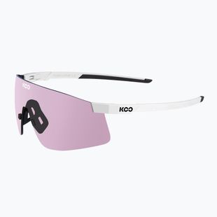 Napszemüveg Koo Nova white matt/photochromic pink