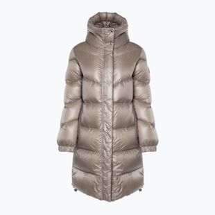 Woolrich női kabát Aliquippa Long Puffer világos taupe