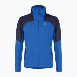 Férfi Montura Rise kapucnis dzseki b.kék/grafit kék