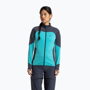 Montura Rise Maglia női pulóver türkizkék/grafit kék