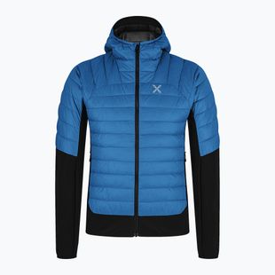 Férfi skitúra dzseki Montura Peak Hybrid Hooded blue