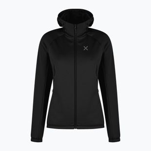 Női kapucnis pulóver Montura Fadis Grid Hooded Maglia black