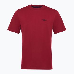 Férfi póló Aeronautica Militare Essential burgundy