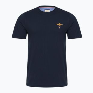 Férfi póló Aeronautica Militare 252TS1580UJ00372 Basic Crewneck sötétkék