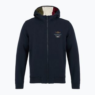 Férfi kapucnis pulóver Aeronautica Militare Hoodie navy blue