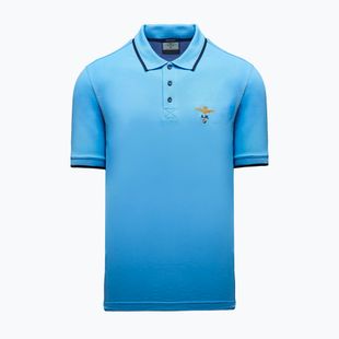 Póló Aeronautica Militare PO1308UP00082 Polo silver lake blue
