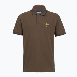 Póló Aeronautica Militare PO1308UP00082 Polo chestnut brown