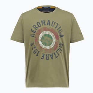Férfi póló Aeronautica Militare TS2538UJ00727 lichen green