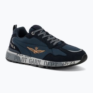 Férfi cipők Aeronautica Militare SC0276UCT04327 navy blue
