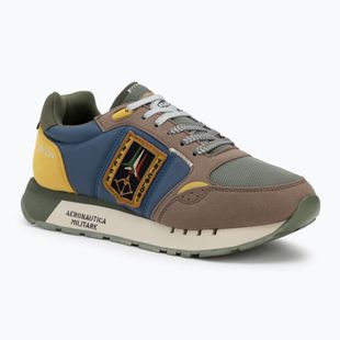 Férfi cipők Aeronautica Militare SC0292UCT03331 avio/camel/medium grey/sage