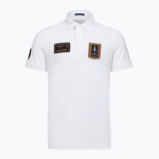 Férfi póló Aeronautica Militare PO1927UP00191 Polo off white