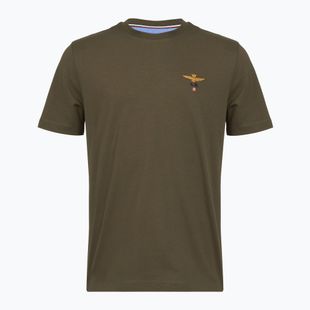 Férfi póló Aeronautica Militare TS1580UJ00372 dark green
