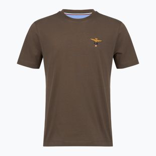 Férfi póló Aeronautica Militare TS1580UJ00372 chestnut brown