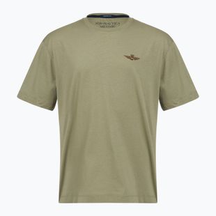 Férfi póló Aeronautica Militare TS2535UJ00641 lichen green