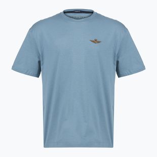 Férfi póló Aeronautica Militare TS2535UJ00641 dusty blue