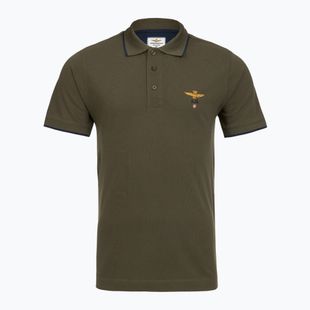 Férfi póló Aeronautica Militare 262PO1308UP00082 Polo verde scuro