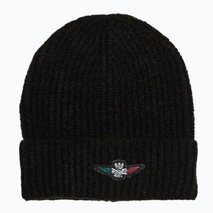 Férfi téli sapka Czapka Aeronautica Militare 262CU0034UL00451 jet black