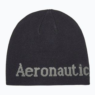 Férfi téli sapka Czapka Aeronautica Militare 262CU0093UL00450 jet black