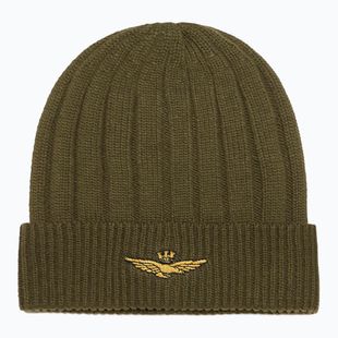 Férfi téli sapka Czapka Aeronautica Militare 262CU0098UL00485 verde militare