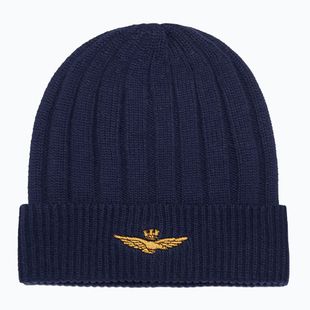 Férfi téli sapka Czapka Aeronautica Militare 262CU0098UL00485 blu navy