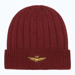 Férfi téli sapka Czapka Aeronautica Militare 262CU0098UL00485 bordeaux