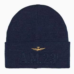 Férfi téli sapka Czapka Aeronautica Militare 262CU0099UL00949 Blu Navy