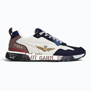 Férfi cipők Buty Aeronautica Militare 262SC0276UCT04327 bianco/blu