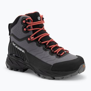 Női túrabakancs SCARPA Rush TRK LT GTX szürke/korall színű