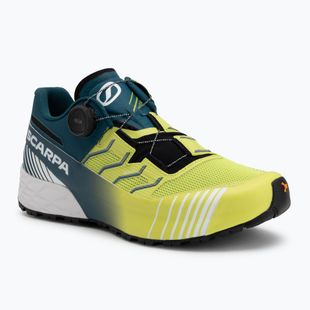 Férfi SCARPA Ribelle Run Calibre HT futócipő lime green/deep lagun