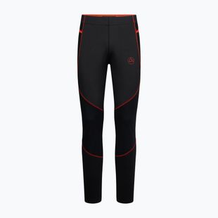 Férfi futóleggings La Sportiva Primal black/ cherry tomato