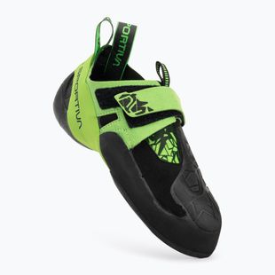 La Sportiva Skwama Vegan fekete/villogó zöld hegymászócipő