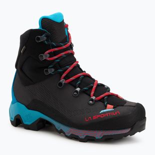 Női túracipő La Sportiva Aequilibrium Trek GTX carbon/malibu blue
