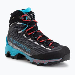 Női túracipő La Sportiva Aequalibrum Hike GTX carbon/malibu blue