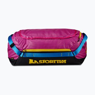 Utazótáska La Sportiva Nomad Duffel 40 l fuchsia/yellow
