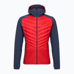 Férfi hibrid kabát La Sportiva Koro mountain red/night sky
