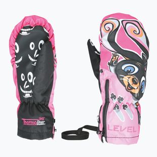 Gyerek síkesztyűk Level Lucky Mitt hot pink