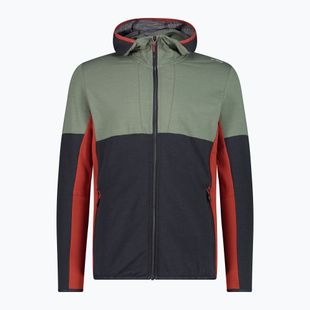 Férfi melegítőfelső CMP Zip Hood antracite/salvia