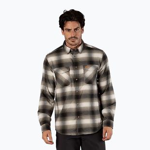 Férfi ing CMP 32T1757 olive/ nero/ bianco