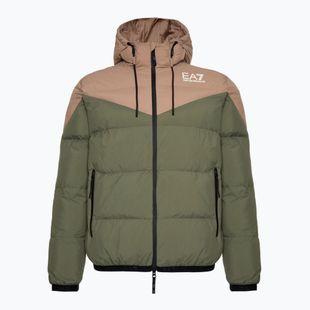 Férfi kabát EA7 Emporio Armani Train Athletic Colour Block Padded beetlee